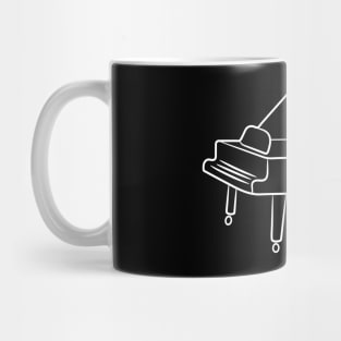 the pianist Mug